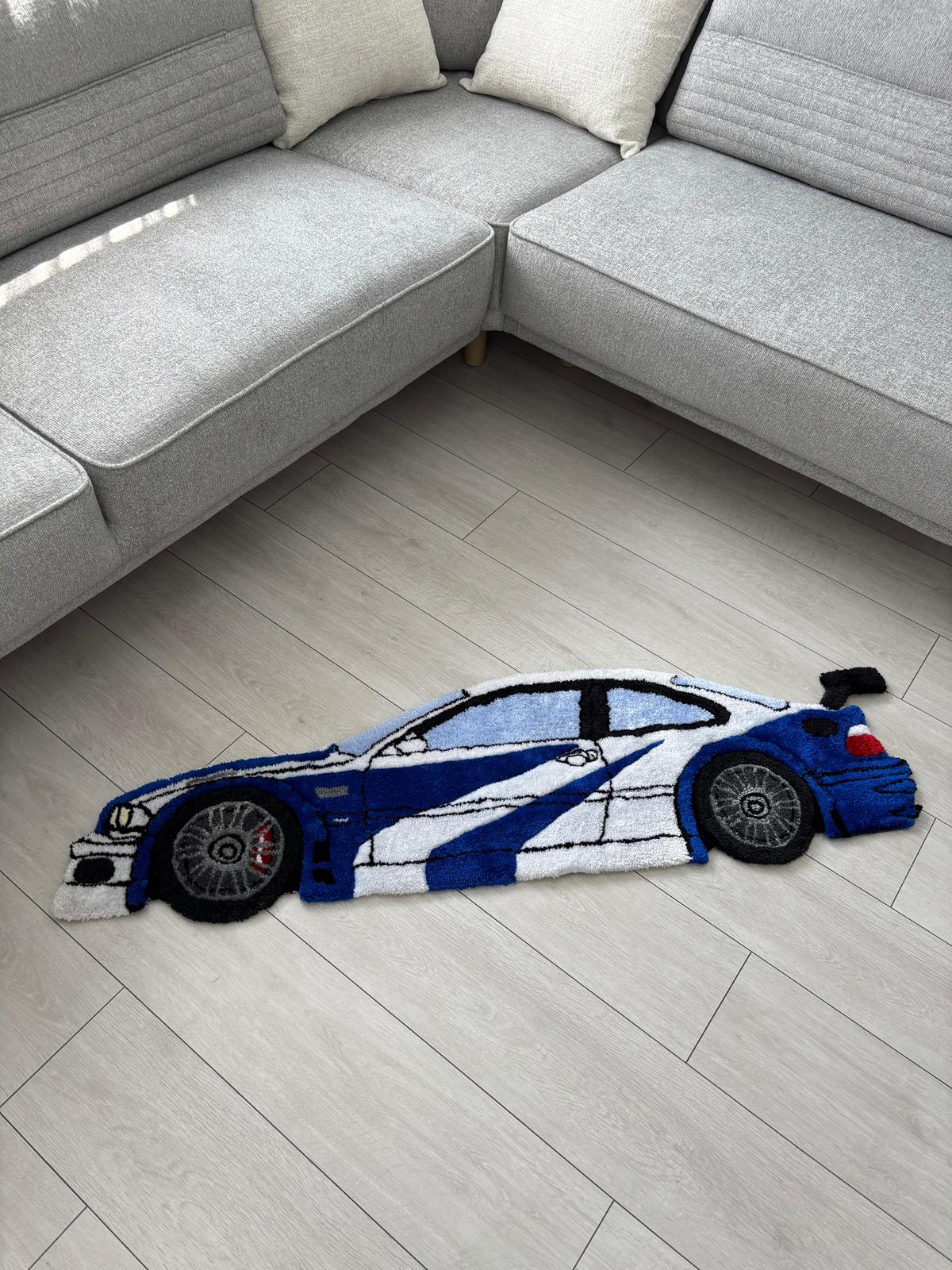 PuffRug - El Yapımı Tufting Halı "M3 GTR NFSMW Special Series"