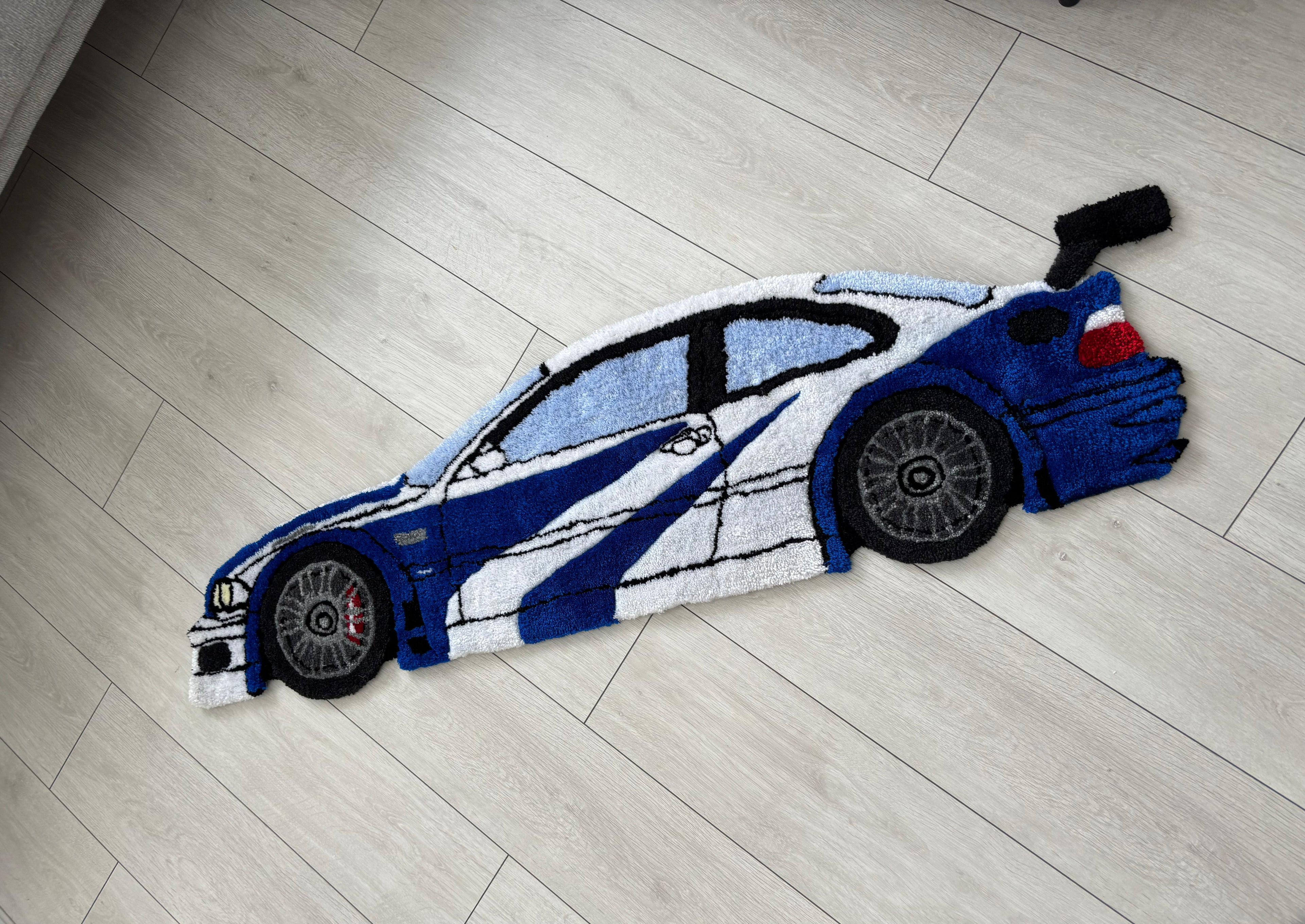 PuffRug - El Yapımı Tufting Halı "M3 GTR NFSMW Special Series"